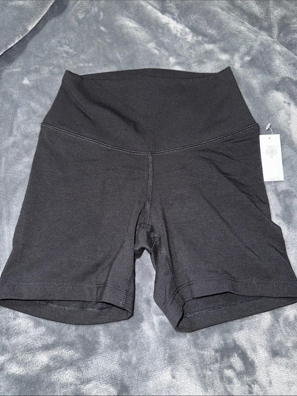 Old Navy Black High-Waist Bike Shorts